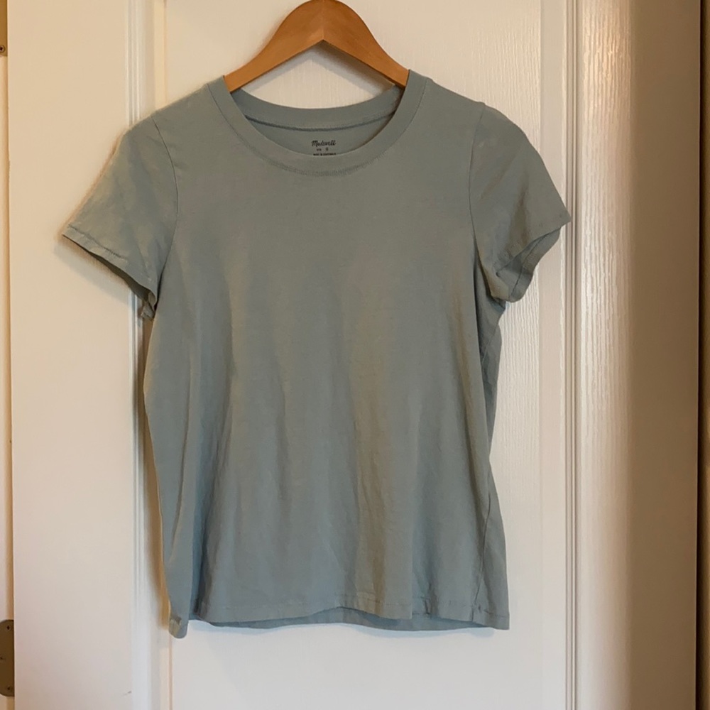 Madewell light blue Tee